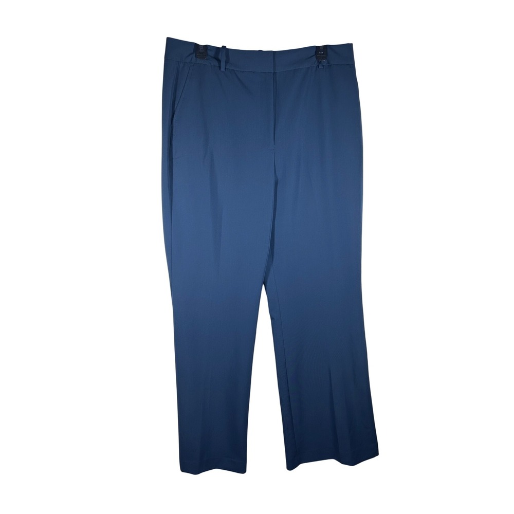 Worthington Womens Trousers Pants‎ Size 12 Blue Wide Leg Dress Career NEW